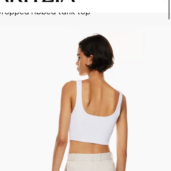 ARITZIA Sculpt Knit Tank (Babaton SMALL) - Picture 2 of 5